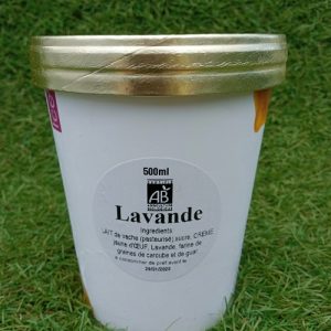 Crème glacée Lavande BIO