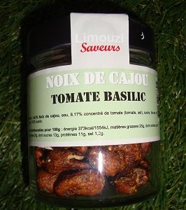 Noix de Cajou tomate/basilic