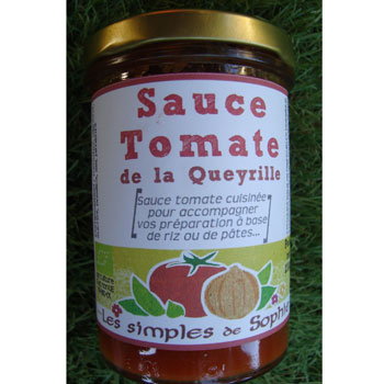 Sauce tomate de la Queyrille BIO