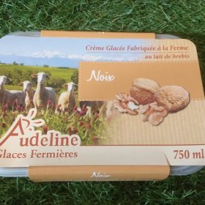 Crème glacée noix Audeline