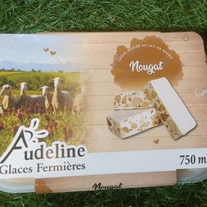 Crème glacée nougat Audeline