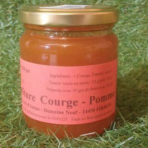 Confiture pomme courge